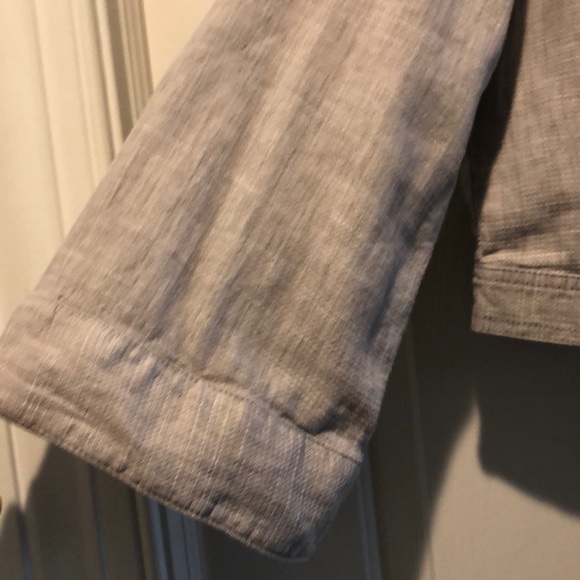 Loft Cropped Linen Jacket - Picture 4 of 6